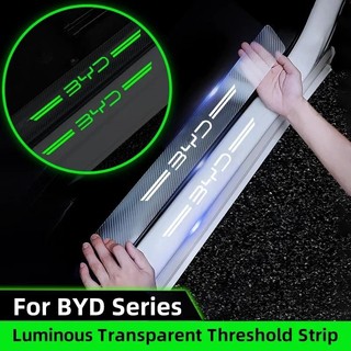 Dạ Quang Trong Suốt Cửa Xe Ô Tô Dán Cho BYD Atto3 Han Song plus Seagyll V2l Dolphin F3 E6 G3 I3 Ea1 Dmi Ngưỡng Dải