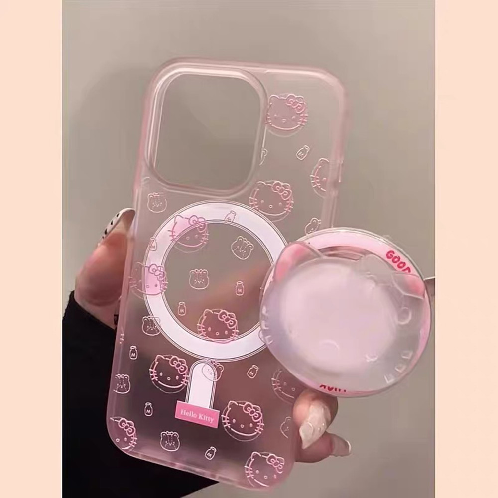 Giá đỡ từ tính Cat Avatar Matte Vỏ điện thoại cứng cho iPhone 17 Pro Max 15 14 13 Vỏ bảo vệ chống sốc