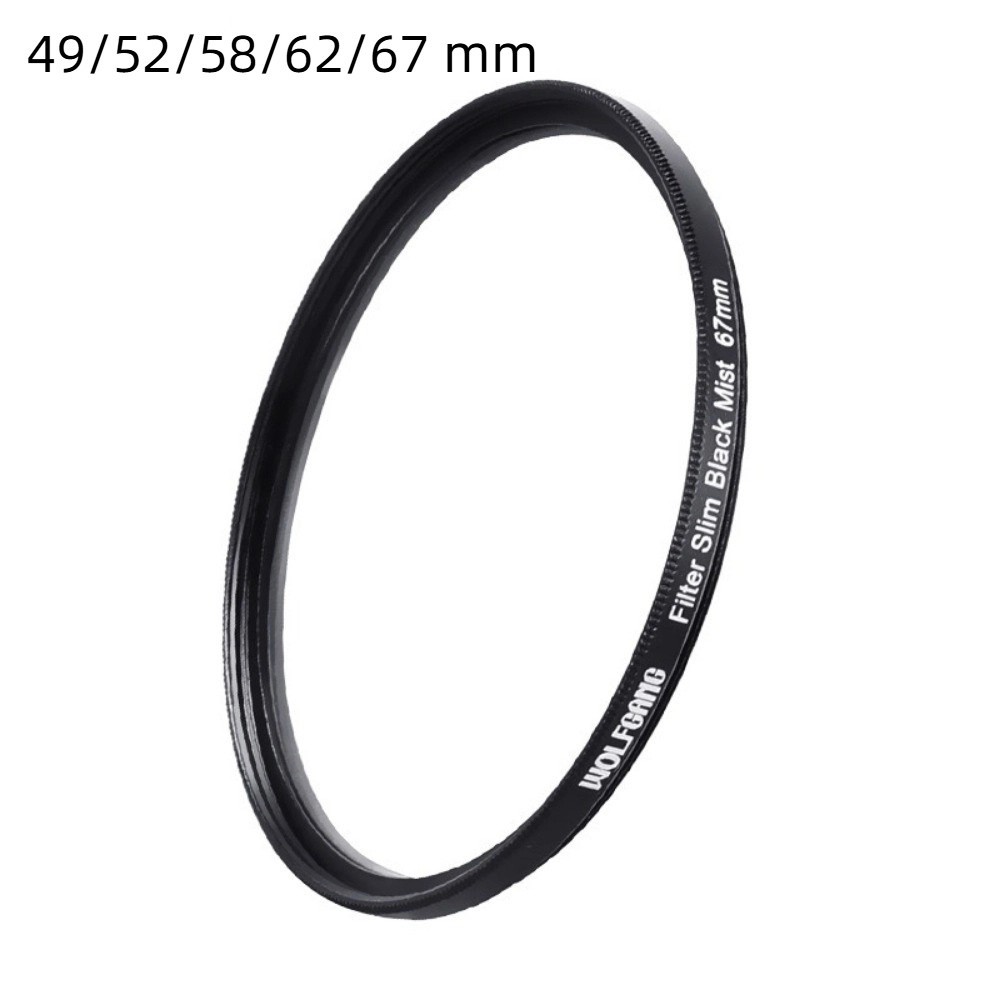 Bộ lọc ống kính mềm màu trắng EDIWANY 1 / 4, Camera phim 49 / 52 / 58 / 62 / 67 Mm, Bộ lọc hiệu ứng điện ảnh mờ ảo siêu mỏng