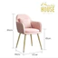 Ghế trang điểm cánh hoa với trang điểm cao cấp Ghế trang điểm phong cách châu Âu 4 chân hợp kim mạ vàng ghế trang điểm
