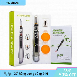 [COD] 【48h】Bút Xung Huyệt DF 618 bút massage massage điện bút dò huyệt điện xung