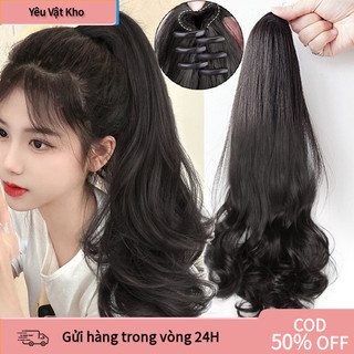 [COD] Tóc Giả Đuôi Ngựa Ngoặm Thời Trang Nữ – Sợi Tơ Nhập Khẩu, Siêu Mềm, Kèm Ảnh Thật