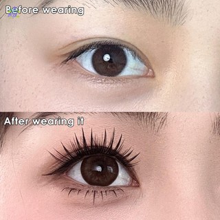 C Curl Wispy Lash Nối Dài Cụm Mi Tự Dính Cho Hiệu Ứng Nâng Mắt DIY Trang Điểm Sử Dụng