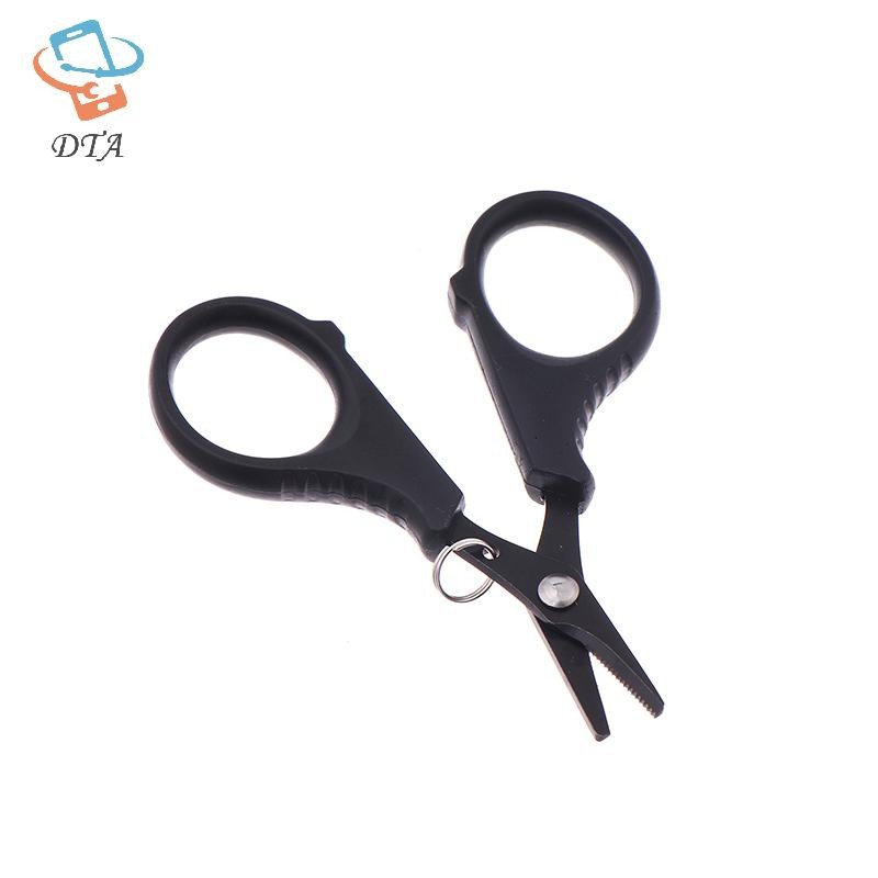 [DTA] Kìm kéo câu cá bằng thép không gỉ phủ titan có khóa có thể thu vào chống thất lạc Cắt dây bện PE Plies VN