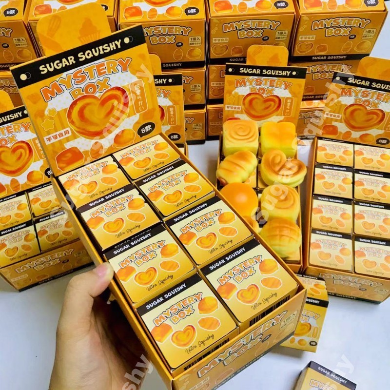 Hộp mù bánh mì Sugar Squishy 8 chiếc Bộ Squishy tăng chậm | Shopee Việt Nam