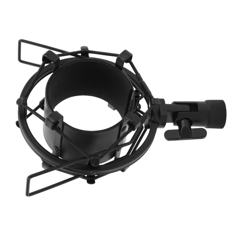 STABFOAM Micro Shock Mount, Mic treo chống rung màu đen Giá đỡ chống rung, Giá đỡ giảm xóc Mic xây dựng bằng nhôm cho micrô đường kính 55 65mm