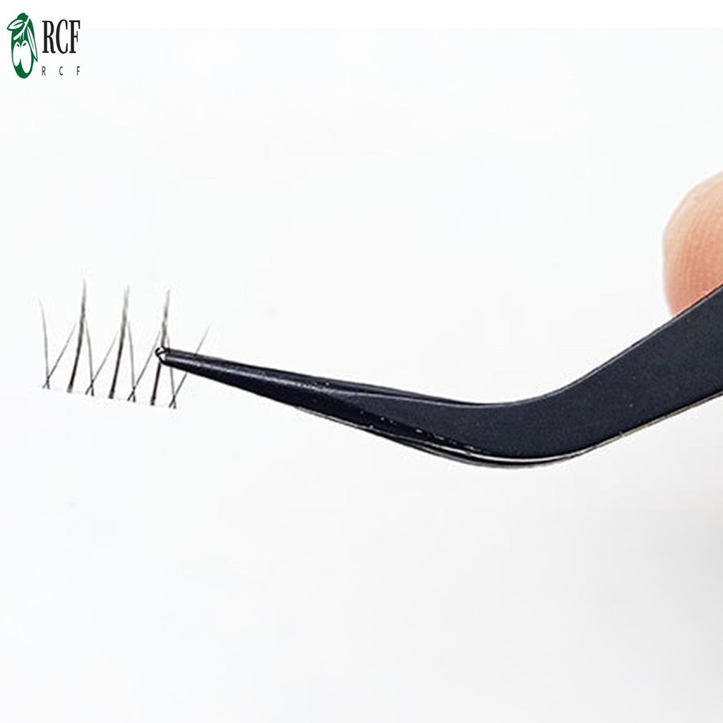 Lông mi phía dưới tự nhiên Lông mi phân đoạn dưới màu đen để trang điểm du lịch dự tiệc hàng ngày