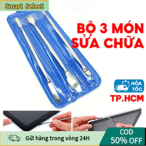 【COD】Bộ 3 Dụng Cụ Inox Cạy Mở Điện Thoại, Laptop – Dụng Cụ Tháo Lắp Đồ Điện Tử Tiện Lợi