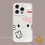 Kitty Ốp Lưng Cho IPhone 17 11 15 16 14 13 12 17 Pro Max X XS XR Max 16 14 7 15 Plus SE 2020 Hộp Đựng Mèo Con Dễ Thương