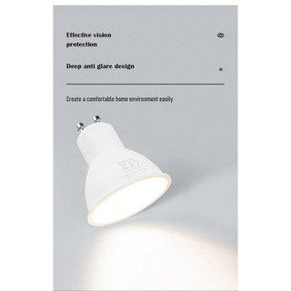 Bóng đèn LED COB SMVP 38 độ 120 độ GU10 GU5.3 MR16 5W 7W 9W 85-260V Ánh sáng ấm 3000K Ánh sáng trắng 6000K Ánh sáng trung tính 4000K Tricolor