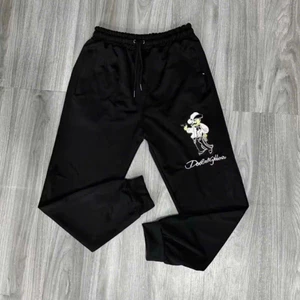 Quần Jogger Dê Gà Thêu Cao Bồi KCloset Quần Nỉ Dày Dặn Dáng Rộng Nam Nữ NA980