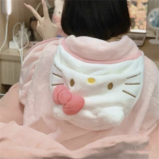 Chăn Quấn Có Mũ Trùm Đầu, kích thước 70x140cm, Phù hợp cho học sinh và dân văn phòng