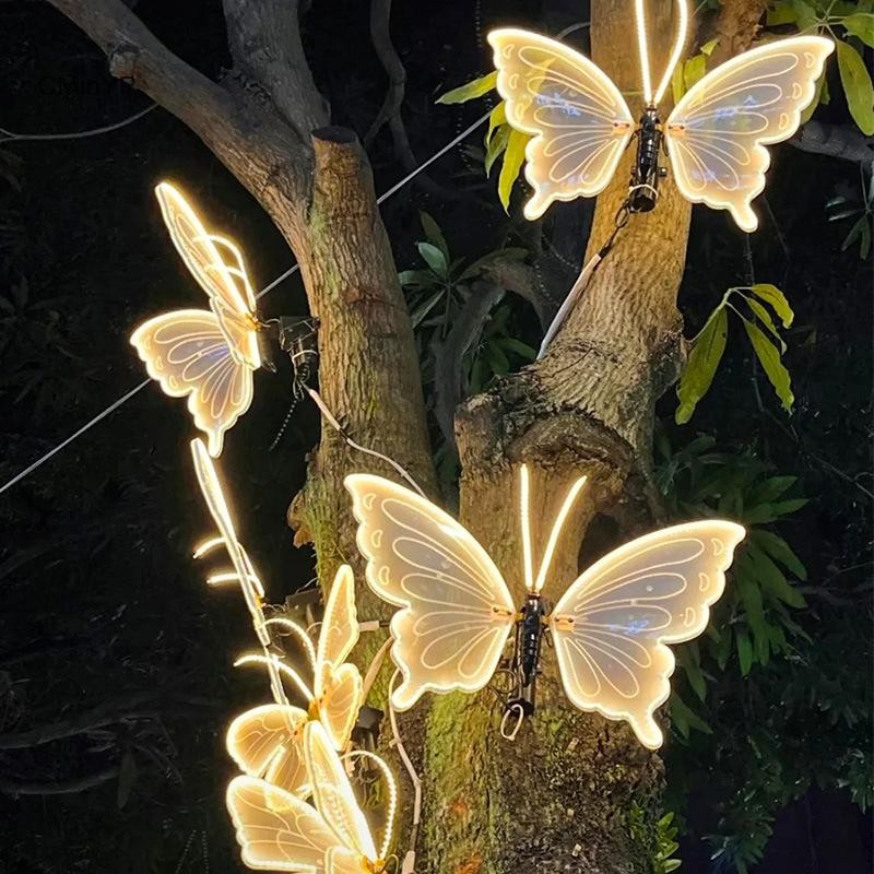 CMinYP LED Mô Phỏng Ngoài Trời Năng Động Đèn Tĩnh Cho Lễ Hội Trang Trí Nhà Cửa Tiệc Ngày Lễ DIY Trang Trí Vinh Quang
