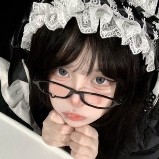 Khung kính thiết kế giọt nước độc đáo phong cách retro Y2K unisex