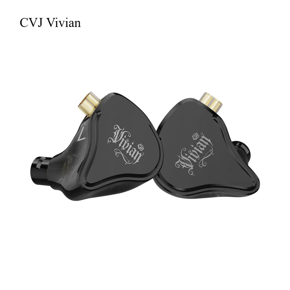 CVJ Vivian 10mm Trình điều khiển năng động trong tai Tai nghe Thích hợp cho trò chơi Cáp có thể tháo rời 0,78mm 2Pin Chất lượng âm thanh HiFi