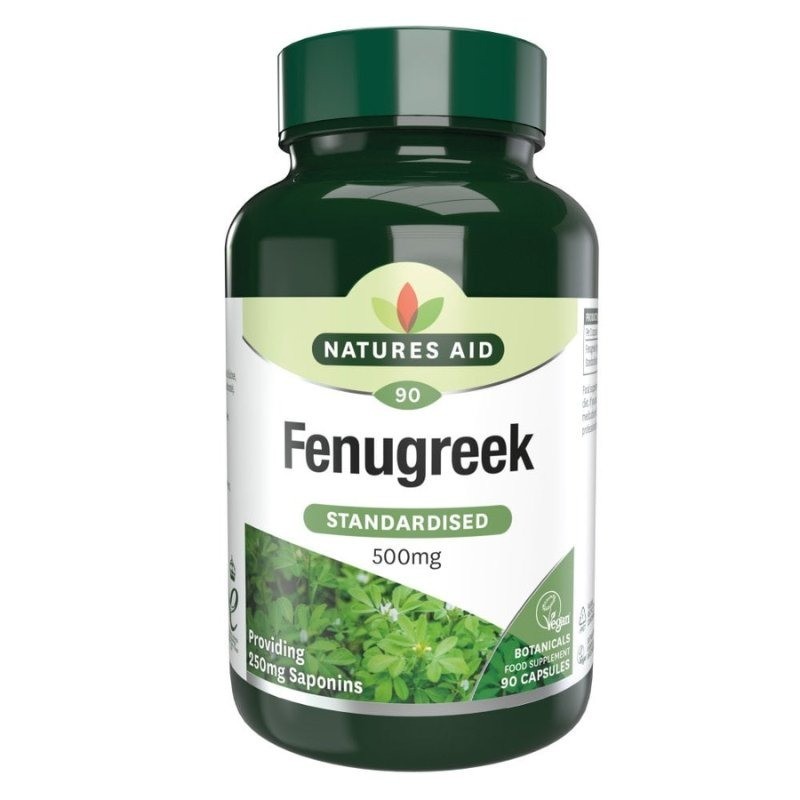 Viên Uống Lợi Sữa Cỏ Cà Ri Fenugreek Natures Aid 500mg 90 viên Xuất xứ Anh