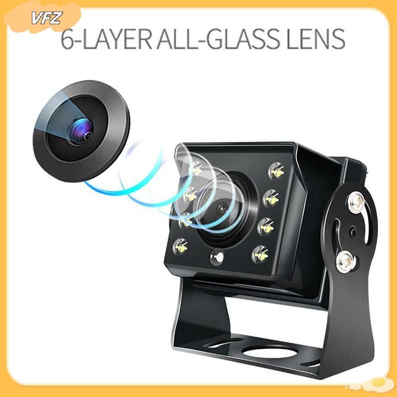 Louislifecool Xe Tải Xe Kéo RV Điểm Mù Phía Sau Ô Tô Ngược AV Camera LED Tầm Nhìn Ban Đêm Mới