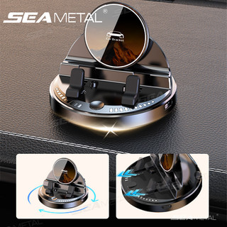 SEAMETAL Có Thể Tái Sử Dụng Ô Tô Đa Năng Giá Đỡ Điện Thoại Di Động Chống Trơn Trượt Cảm Ứng Thông Minh Điều Hướng Ô Tô Dụng Cụ Bảng Giá Đỡ