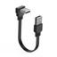 Btsg USB2 0 Đầu Thẳng Khuỷu Tay Dây Dữ Liệu Trái Phải Xuống Lên Góc Đầu Thẳng Chuyển Đổi Cáp Dây Sạc