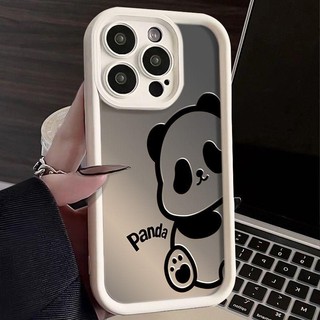 Ốp Điện Thoại Gấu Trúc Cặp Đôi Dễ Thương Cho OPPO A52 A72 A92 A78 A58 A5 A9 2020 A91 A92S A94 A98 F23 F11 F9 Find X5 X3 RENO A60 3 4Z 5F 5 Lite Vỏ Silicon Mềm Hoạt Hình