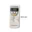 tay điều khiển remote từ xa điều hòa Panasonic-kèm pin-tay đầu bấm điều hòa Panasonic