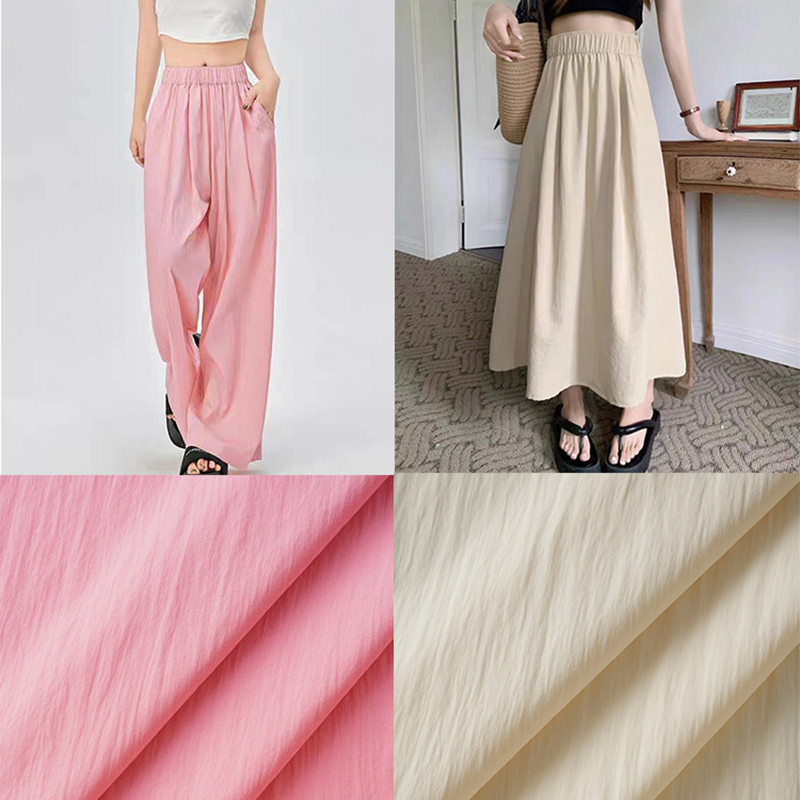 Đám Mây Cotton Hỗn Hợp Vải Màu Váy Chống Tĩnh Điện Lót Vải Trang Trí DIY Handmade Nửa Mét TJ10395