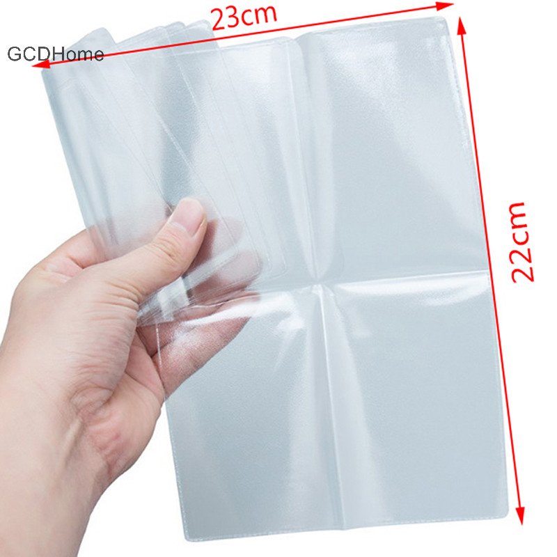 Gcdhome PVC trong suốt tài liệu bao gồm vỏ giấy phép lái xe Nga bảo vệ thẻ ID HOT