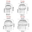 Vỏ thoát nước ban công MONOSTYLE, Ống thoát nước sàn mái nhà dịch chuyển lớn bằng thép không gỉ, Nắp ống mưa tròn chống tắc bền bỉ Ống nước lắp