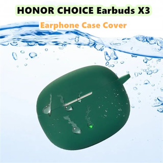 [imamura] Dành Cho Tai Nghe Huawei HONOR CHOICE X3 Vỏ Tai Nghe Silicon Mềm Màu Trơn