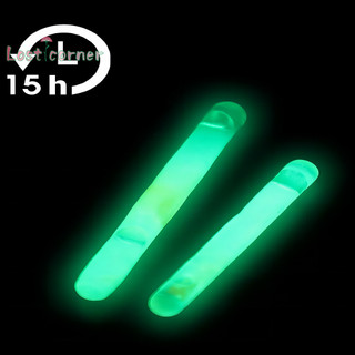 [Lostcorner] 50 Cái / lốc 2.2-4.5 Mm Ánh Sáng Ban Đêm Phao Câu Cá Bóng Sáng Dính Câu Cá [Mới]
