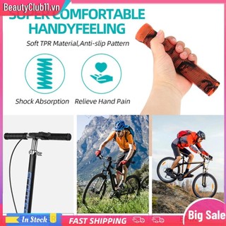 Tay Lái Xe Đạp Cao Su Tay Cầm MTB Chống Trơn Trượt Bao Da Phụ Kiện Đi Xe Đạp