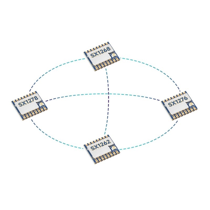 Fol Power SX1262 Mô-đun thu phát LoRa Giao tiếp từ xa Chống nhiễu cho gia đình và công nghiệp Sử dụng