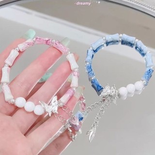 Dreamy Mực Tre Bướm Vòng Tay Phong Cách Trung Hoa Mới Vòng Tay Đa Năng Người Bạn Thân Nhất Vòng Tay