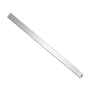 EDB * Cạnh thẳng bằng thép không gỉ có dấu lưng chống trượt cho đồ dùng học tập nghệ thuật
