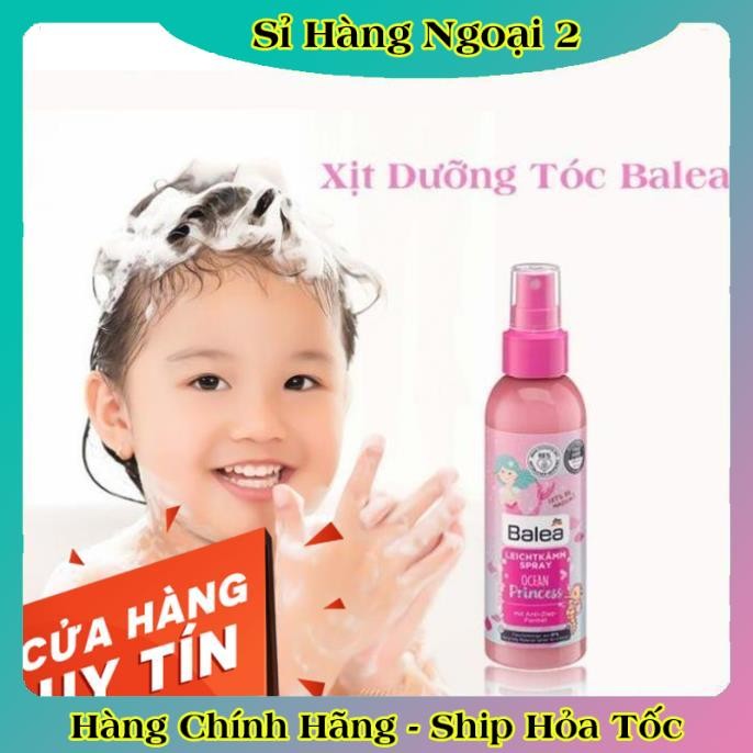 Bộ sữa tắm gội, dầu gội xả, son dưỡng môi, xịt dưỡng tóc cho bé Balea của Đức - DATE MỚI ĐỦ BILL