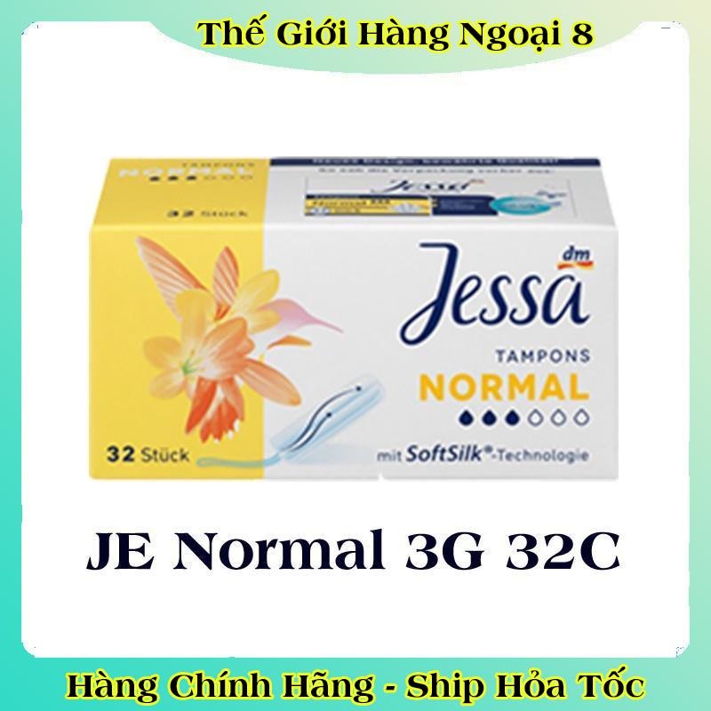 Băng vệ sinh Tampon Jessa hộp đủ size - Hàng Nội Địa Đức