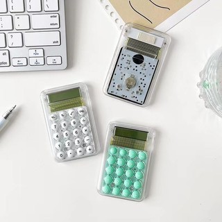 Máy tính Mini Máy tính bỏ túi dễ thương di động Máy tính hoạt hình cho học sinh tiểu học