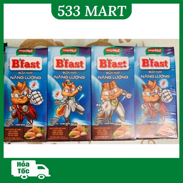 [LỐC 4 HỘP] Sữa hạt năng lượng Bfast vị ca cao x 170ml | Shopee Việt Nam