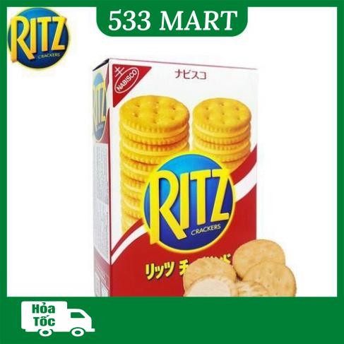 Bánh Quy Ritz Nhân Phô Mai hộp 106g (2 gói x 53g) | Shopee Việt Nam