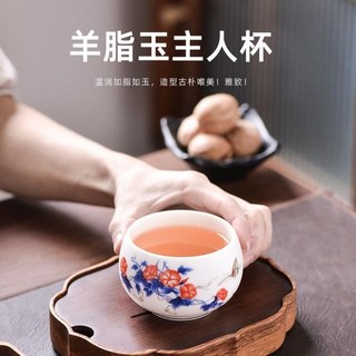 Chén Sứ Men Ngọc Đức Hóa - Phúc Kiến (Chén Chủ 180ml)