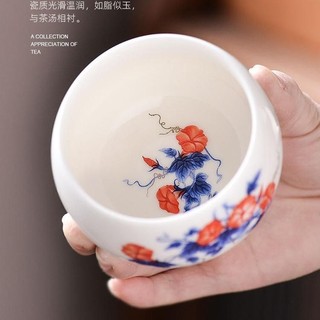 Chén Sứ Men Ngọc Đức Hóa - Phúc Kiến (Chén Chủ 180ml)