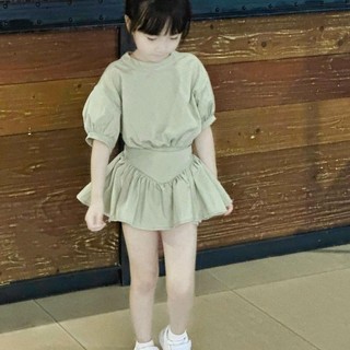 S259-Set áo phối chân váy cho bé gái Size từ 8-30Kg