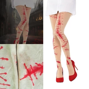 Exhila Bí ẩn Halloween Vết thương đẫm máu Quần Cosplay Đảng Y tá Trang phục Quần legging