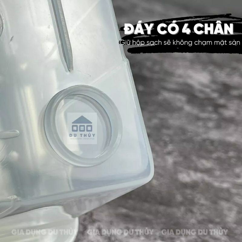 Hộp đựng đồ đa năng, thực phẩm có quai xách 6521 nhựa Việt Nhật