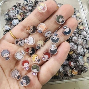 Haikyuu Dễ Thương Acrylic Quyến Rũ 1cm / 2cm Ốp Điện Thoại DIY Trang Trí Thủ Công Phụ Kiện