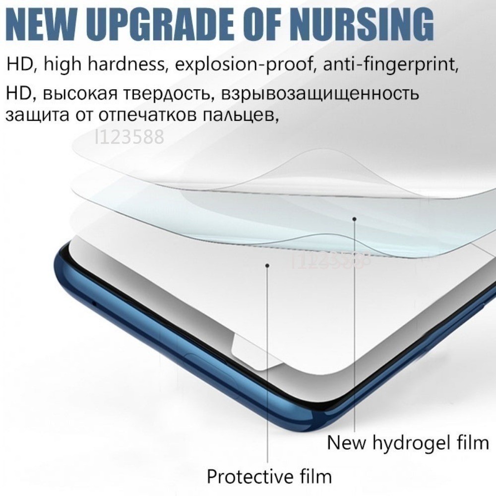 Dành Cho Tecno Spark50 5G 2026 Hydrogel Phim Phía Trước Full Cover Bảo Vệ Màn Hình Cho Tecno Spark 50 Spark50 5G 4G Phim Bảo Vệ Màn Hình Mềm