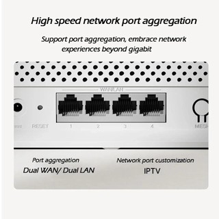 Bộ định tuyến Xiaomi AX3000E WiFi6 2976Mbps 2.4G / 5GHz Cổng DAN / LAN kép Bộ xử lý Qualcomm Mạng lưới bộ nhớ 256MB Nhà thông minh