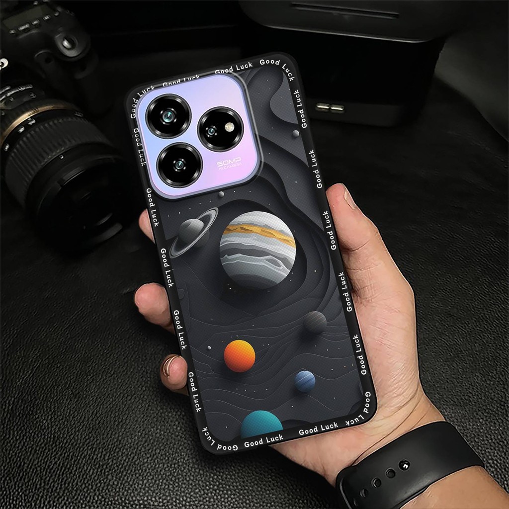 Ốp Điện Thoại Dễ Thương Cho ZTE Blade V60 Design / Axon 60 Lite Vỏ Mềm Chống Bụi Thiết Kế Thời Trang Chống Sốc Bảo Vệ