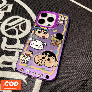 Ốp Lưng Cho OPPO A6X A6 A5X A5 5G A5 Pro A6 PRO A18 A17 A79 A3X A3 PRO A38 A57 A60 A77S A58 A78 A98 A54 A76 A96 A16 A15 A9 A7 A5S A12 Phim Hoạt Hình Crayon Shin-chan Điện Thoại Chống Sốc Ốp lưng