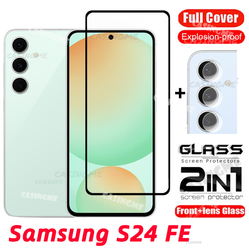 Samsung S25 FE 2024 Tấm Bảo Vệ Màn Hình Trong Suốt Full Cover Film Cho Samsung Galaxy S24FE S24 S 24 24S FE S24 Plus SamsungS24FE 4G 5G 2024 Kính Cường Lực Ống Kính Máy Ảnh